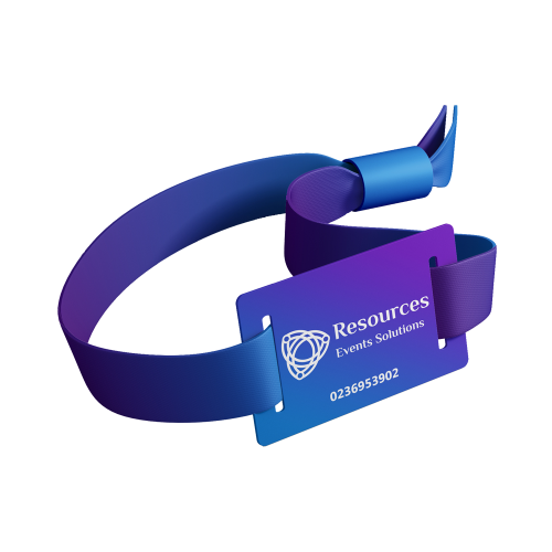 Fabric RFID Wristband