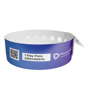 Printable Tyvek Wristband / Lock